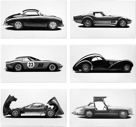 Classic Car Drawings by Alessandro Paglia