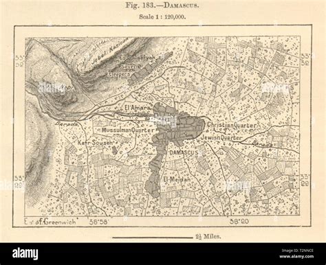 Ancient Damascus Map