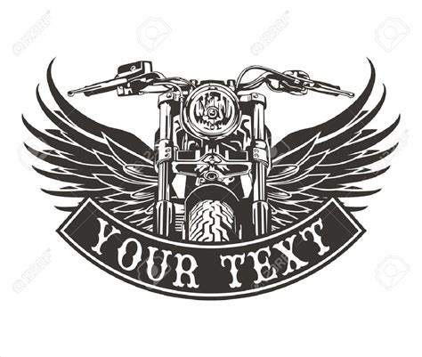 vector design vintage motorcycle with wings Stock Vector - 52523527 ...