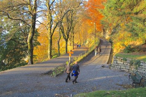 Norway Bergen Hiking - Fjellveien close to the center of Bergen ...