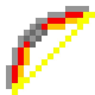 flame bow | Minecraft Items | Tynker