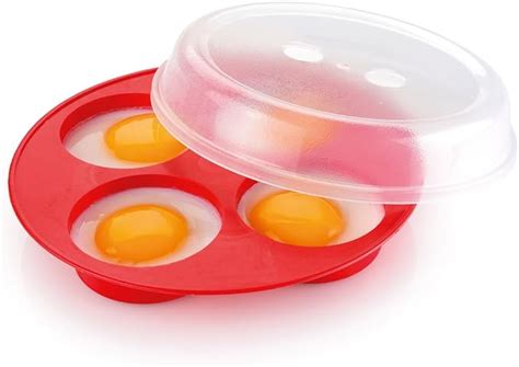 4 Egg Microwave Poacher: Amazon.co.uk: Kitchen & Home