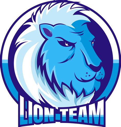 lion team e-sports team mascot logo 3194750 Vector Art at Vecteezy