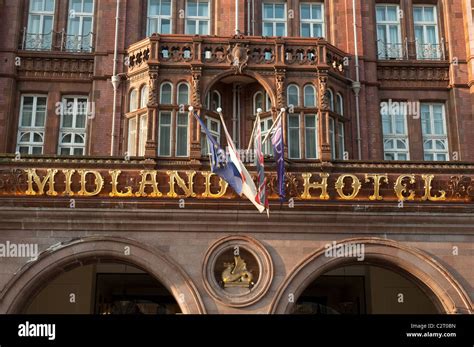 The Midland Hotel, Manchester. Opened in 1903, Grade II listed building Stock Photo - Alamy
