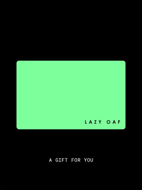 E-Gift Card – Lazy Oaf