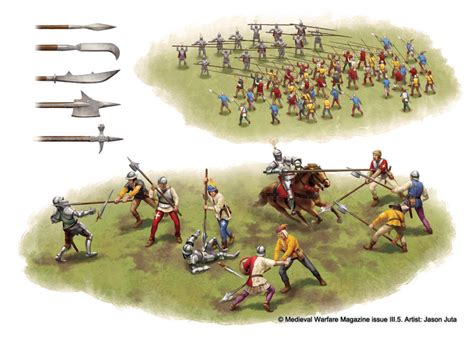 Halberdiers by jasonjuta on @DeviantArt | Medieval war, Ancient warfare, Medieval history