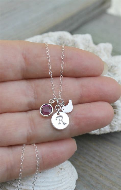 Child necklace little girl necklace Personalized sterling