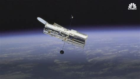 NASA's Hubble telescope launch anniversary, built by Lockheed Martin