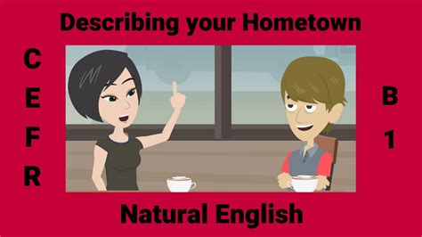 Describing your Hometown | Adjectives, Prepositions of Place - YouTube