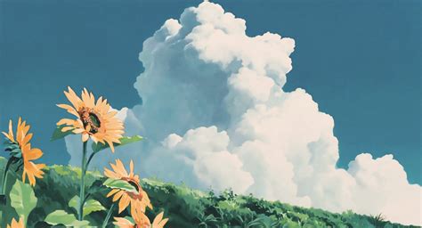 studio ghibli on Twitter: "Beautiful floral scenes in Studio Ghibli films.… " Art Studio Ghibli ...