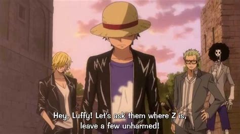 One Piece movie Z Luffy Conqueror's Haki 1080p eng sub - YouTube