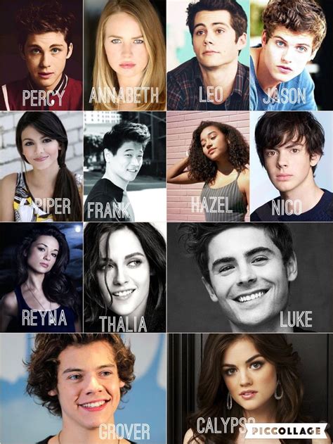 Percy Jackson dream cast | Percy jackson characters, Percy jackson ...