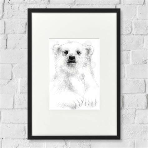 Original Polar bear cub sketch | SeanBriggs