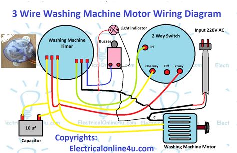 [Download 28+] Wiring Diagram Washing Machine Motor