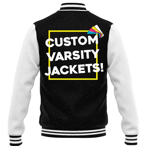 Customizable Letterman Jacket – BLACK – Shirtsy – On Demand Tee Printing