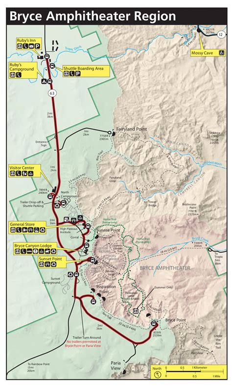 Bryce Canyon Maps | NPMaps.com - just free maps, period.