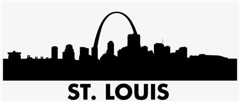 Louis Skyline - Gateway Arch - 4647x1872 PNG Download - PNGkit