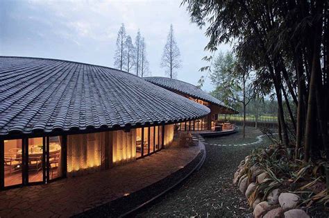 archi-union's bamboo pavilion in china is shaped like a giant infinity symbol | Green building ...