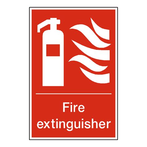 Fire Extinguisher Standard Label– Safety-Label.co.uk