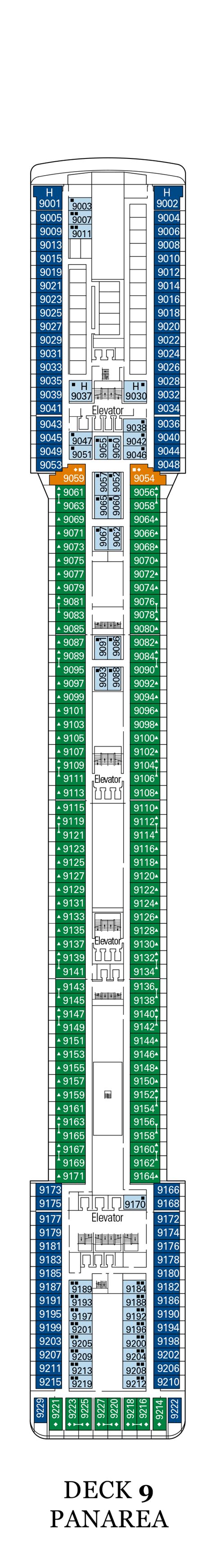 MSC Magnifica Deck Plans | CruiseInd