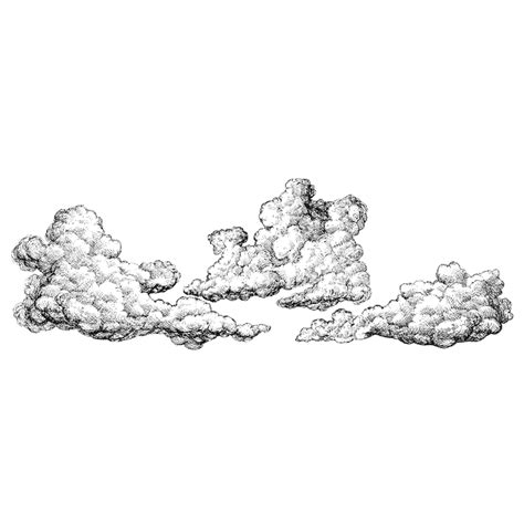 Nimbus Clouds 1525M | Stamp, Clouds, Cloud drawing