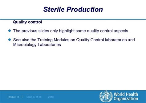 Basic Principles of GMP for Sterile Pharmaceutical Products