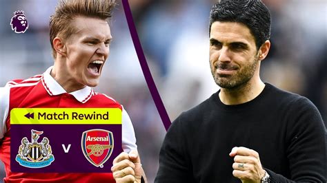 Martin Odegaard & Mikel Arteta DELIGHTED with Arsenal win vs Newcastle ...