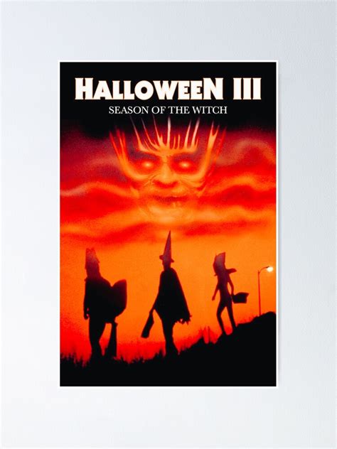 "Halloween III Season of the Witch" Poster for Sale by Cuttintees ...