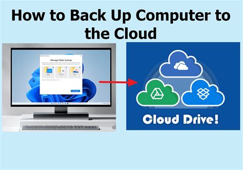 How to Back Up Computer to the Cloud (4 Methods) - EaseUS