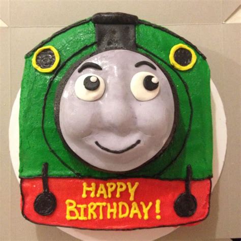 Thomas the Train Cake with Percy Sheet Cake