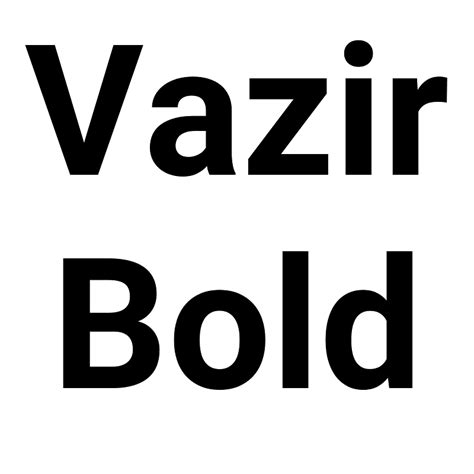 Vazir Bold font - Free fonts on Creazilla | Creazilla