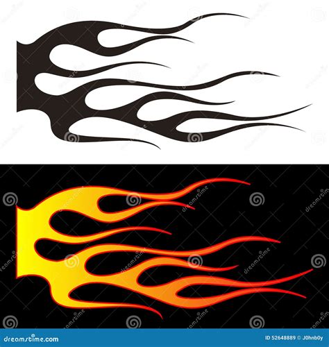 Car Tattoo5 Stock Vector - Image: 52648889