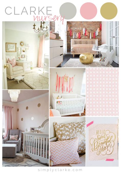 Baby Girl Nursery Inspiration - Simply Clarke