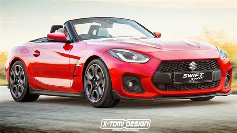 New Maruti Swift convertible based on BMW Z4 sports car - Rendering