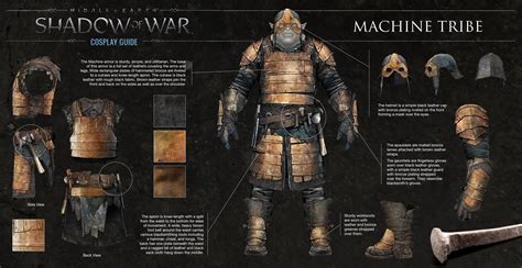 SHADOW OF WAR All 7 Orc Tribes Armor Sets Appearance Revealed | Shadow ...