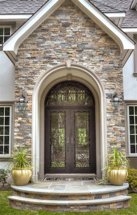 European Style Home with Natural Thin Stacked Stone | Stoneyard®