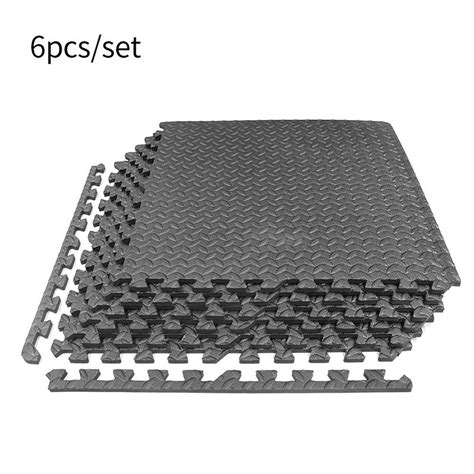 6x HEAVY DUTY INTERLOCKING PUZZLE MAT Exercise GYM Kitchen Restroom ...