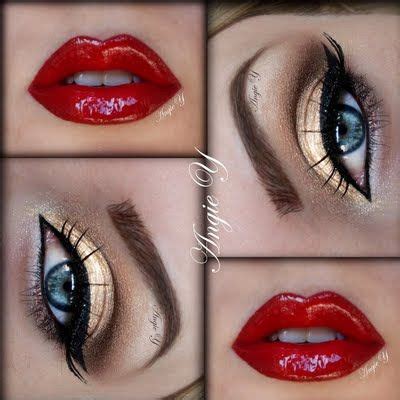 Makeup Tutorial To Follow A Red Lipstick | AmazingMakeups.com