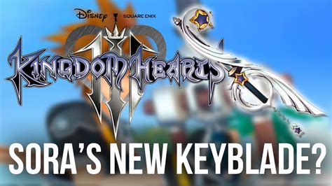 Kingdom Hearts 3 News - Sora's New Keyblade? New Trailer Art Interpretation - YouTube