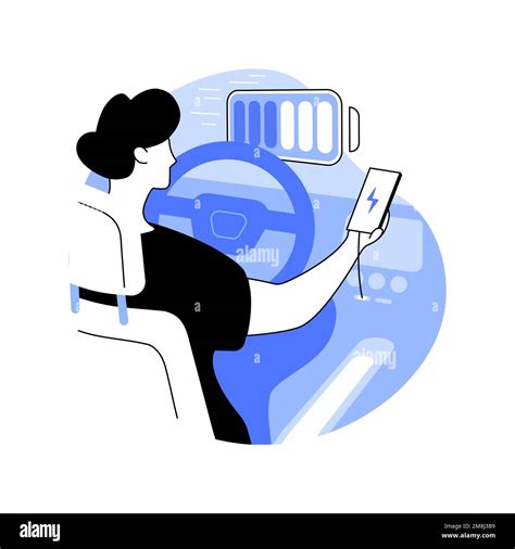 Car mount isolated cartoon vector illustrations. Man puts his phone on ...