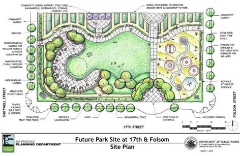 diseño de parques - Google Search | Garden design plans, Landscape ...