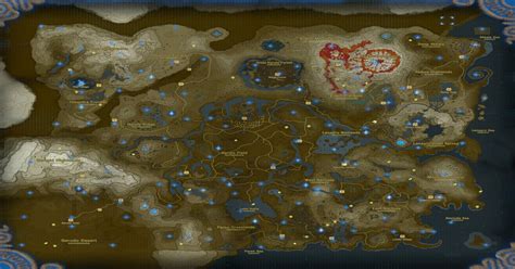 Botw Whole Map