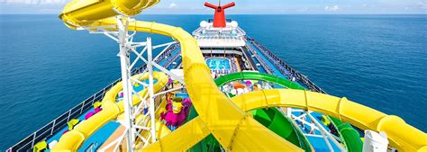 Twister Waterslide - Cruise Waterpark At Carnival!