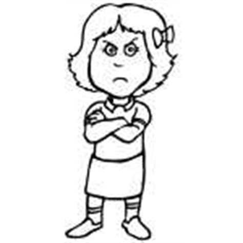 pout clipart black and white - Clip Art Library