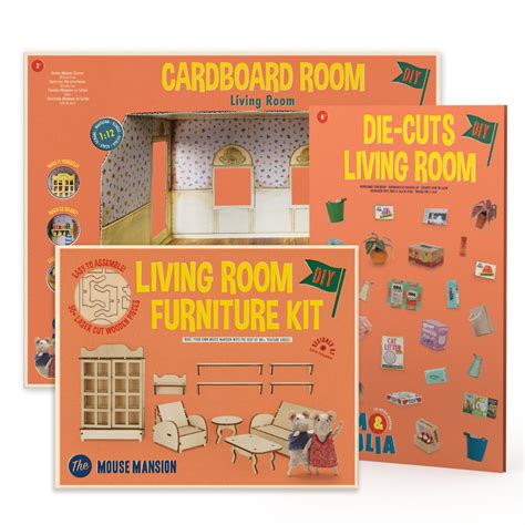 Craft Set Basic - Living Room | Sam & Julia | The Mouse Mansion