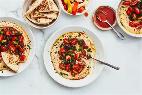 Hummus Dinner Bowls Recipe | Epicurious