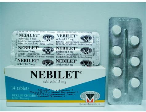 Nebilet 5mg Tablets - Rosheta Medications