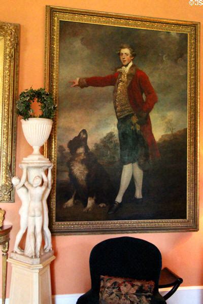 John Campbell, 1st Baron of Cawdor & 18th Thane portrait by Sir Joshua Reynolds at Cawdor Castle ...