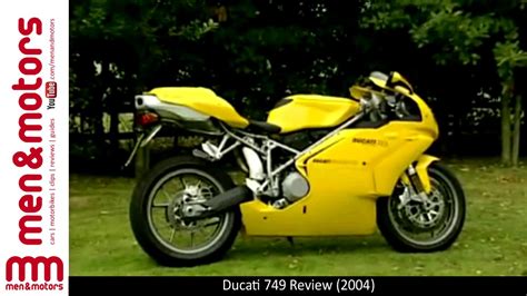 Ducati 749 Review (2004) - YouTube