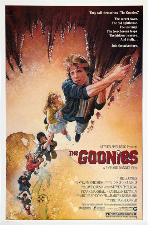 The Goonies (#1 of 2): Extra Large Movie Poster Image - IMP Awards